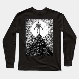 Death Moon Long Sleeve T-Shirt